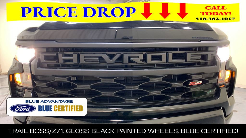 Used 2024 Chevrolet Silverado 1500 Custom Trail Boss AWD/4WD image 44