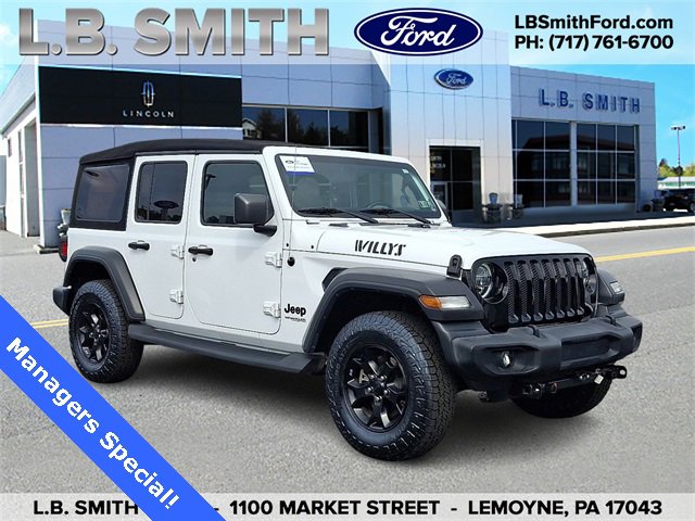 Used 2020 Jeep Wrangler Unlimited Sport image 1