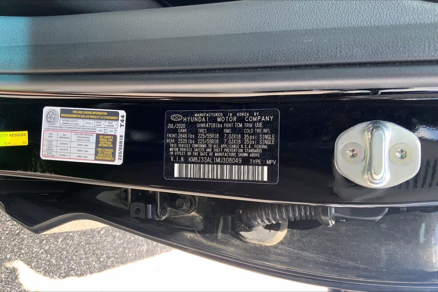 Used 2021 Hyundai Tucson Limited FWD image 31