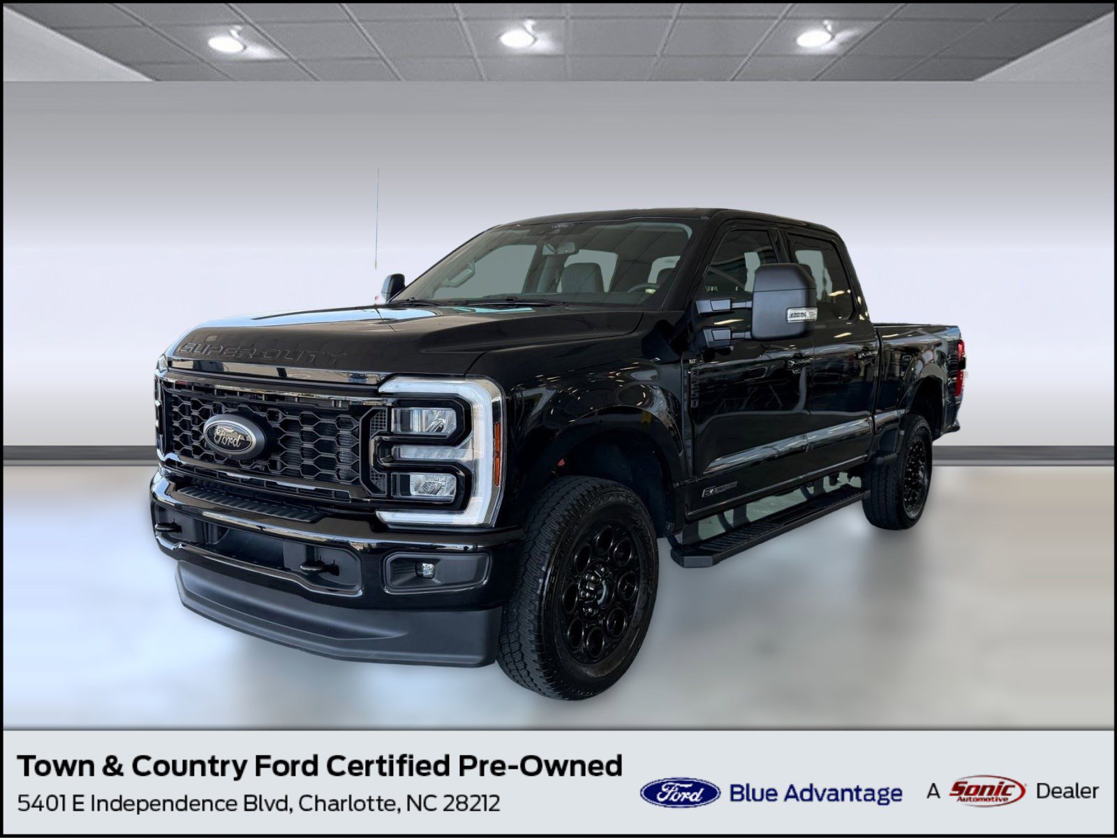 Certified 2025 Ford F250 XLT w/ Black Appearance Package AWD/4WD image 1