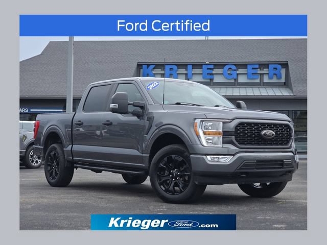 Certified 2022 Ford F150 XL w/ STX Black Appearance Package AWD/4WD image 1