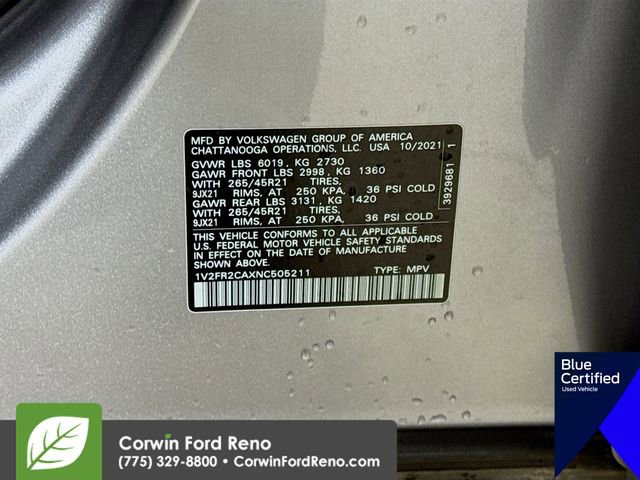 Used 2022 Volkswagen Atlas SEL Premium image 37