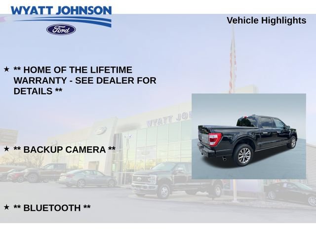 Certified 2023 Ford F150 Platinum w/ Equipment Group 701A High AWD/4WD image 5