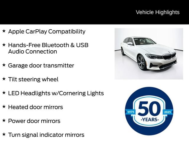 Used 2019 BMW 330i xDrive Sedan w/ Convenience Package AWD/4WD image 21
