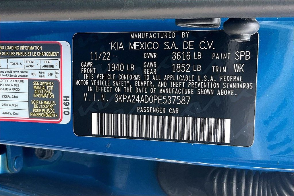 Used 2023 Kia Rio S FWD image 33