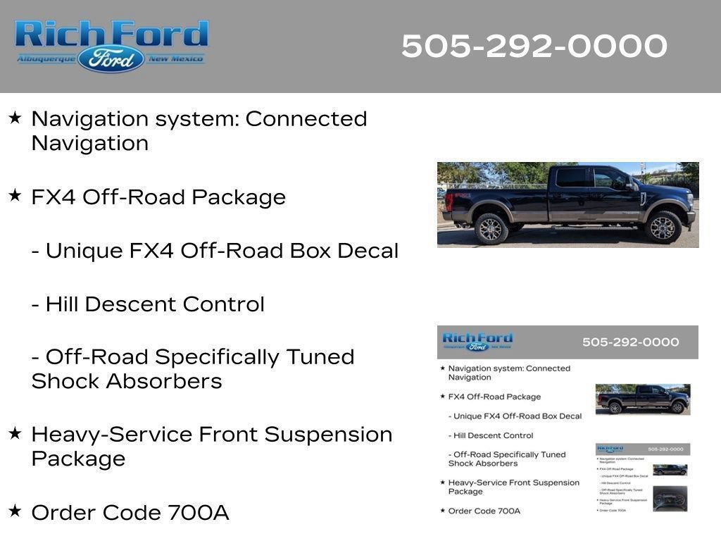 Certified 2022 Ford F250 King Ranch w/ FX4 Off-Road Package AWD/4WD image 20