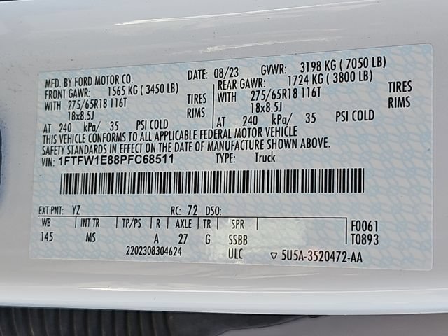 Certified 2023 Ford F150 XLT AWD/4WD image 35