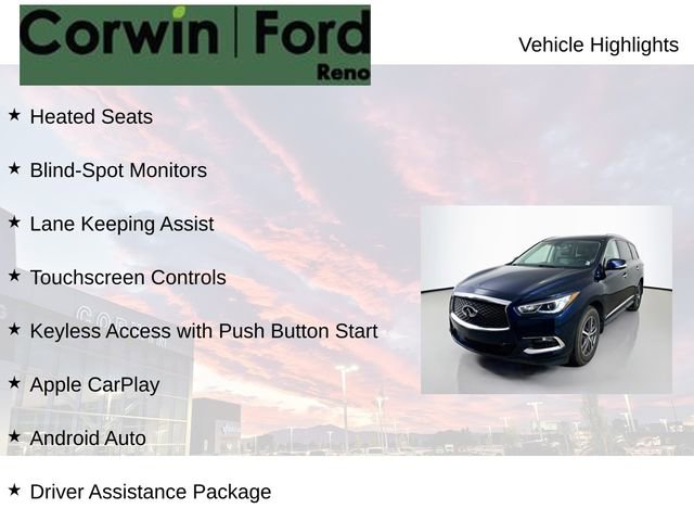 Used 2017 INFINITI QX60 FWD w/ Premium Plus Package image 8