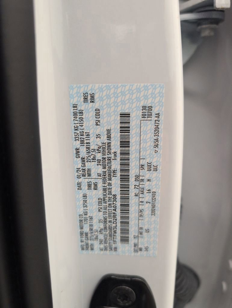 Certified 2024 Ford F150 XLT w/ Mobile Office Package image 47