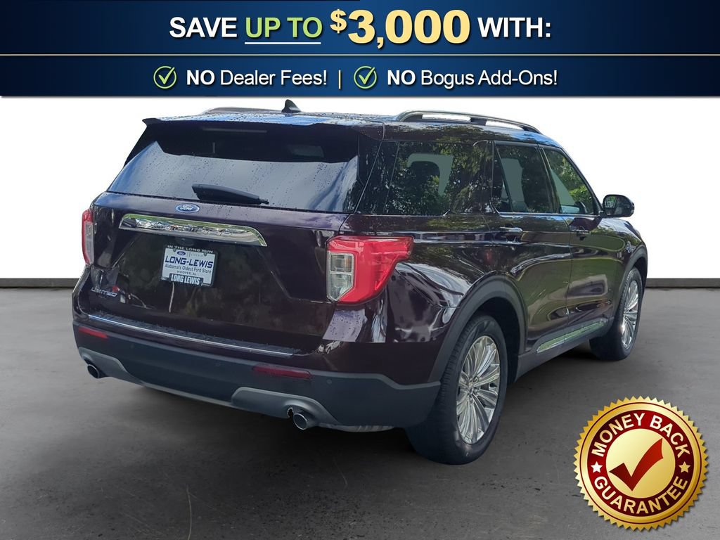 Certified 2023 Ford Explorer Limited w/ Limited Technology Package RWD image 7