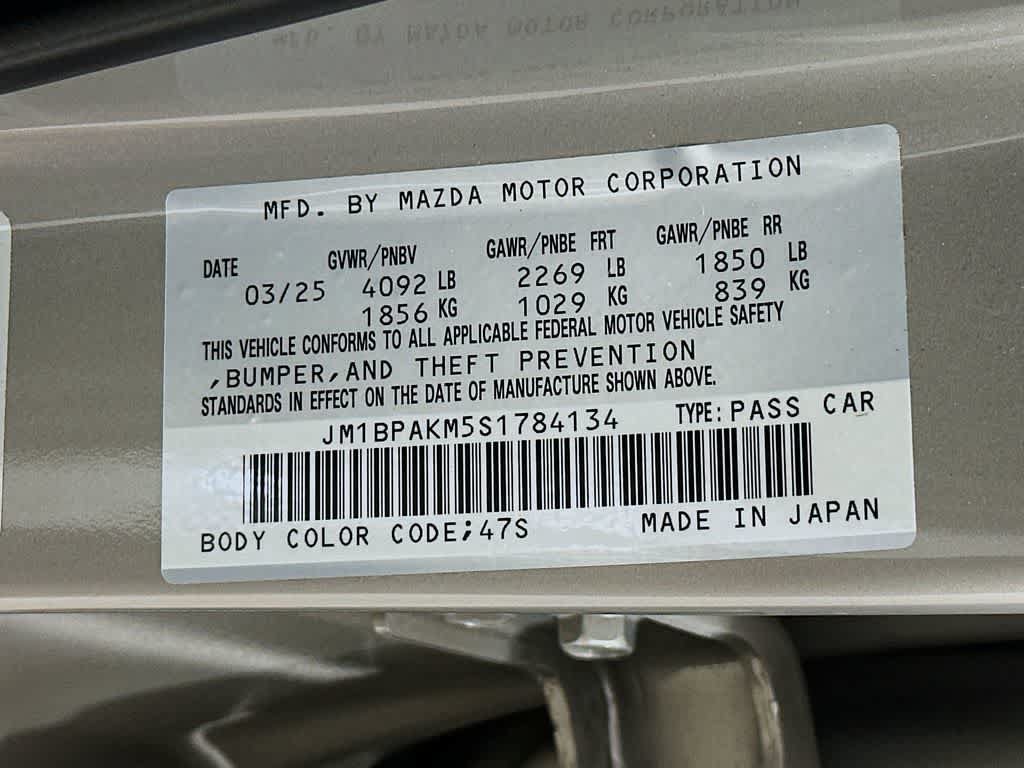Used 2025 MAZDA MAZDA3 s Sport FWD image 22