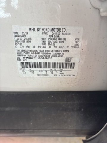 Certified 2025 Ford Explorer ST-Line w/ Premium Package RWD image 5