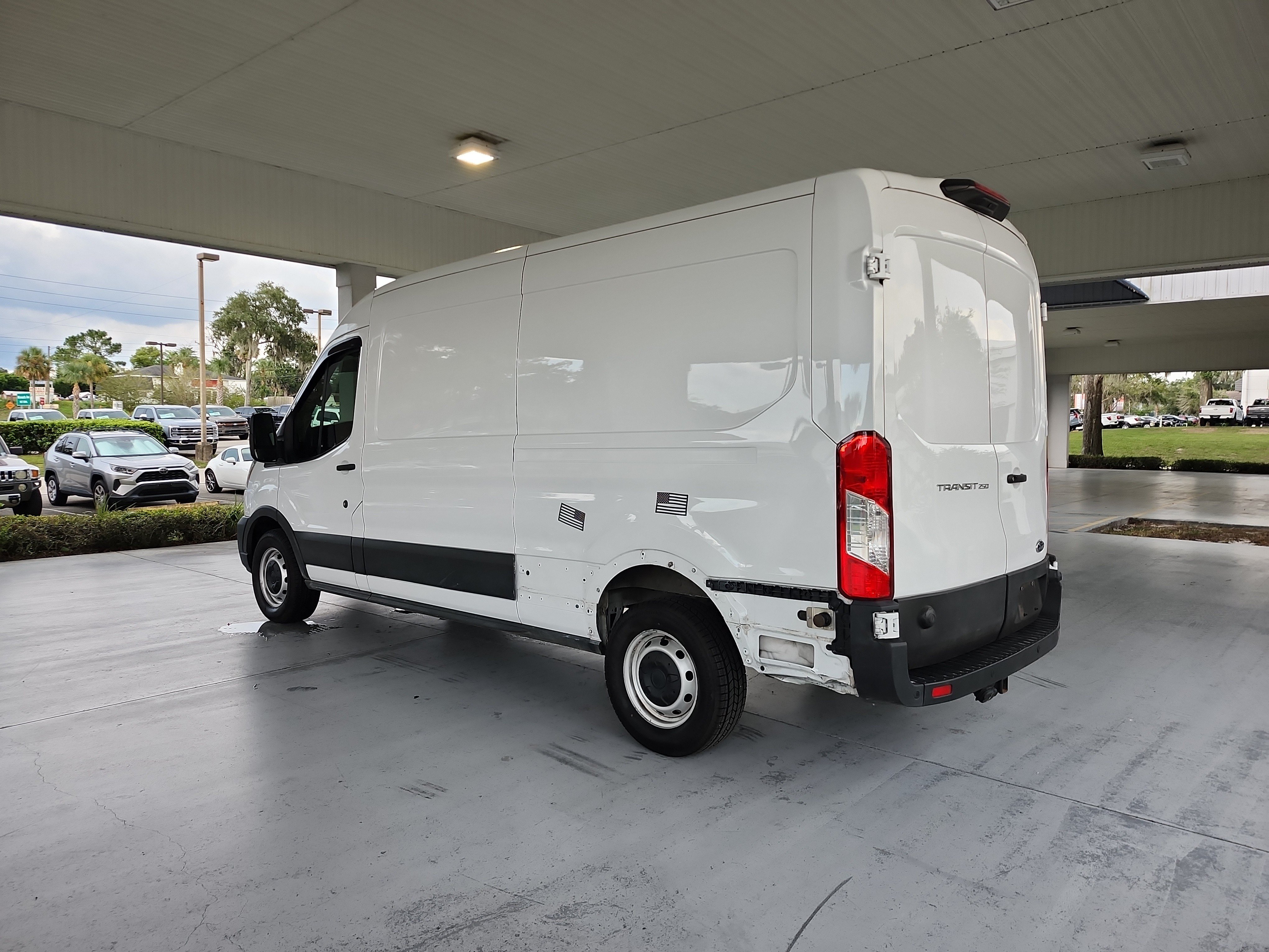 Certified 2020 Ford Transit 250 Medium Roof w/ Load Area Protection Package RWD image 3