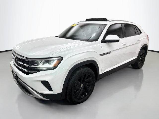Used 2021 Volkswagen Atlas Cross Sport SE w/ Panoramic Sunroof Package AWD/4WD image 3