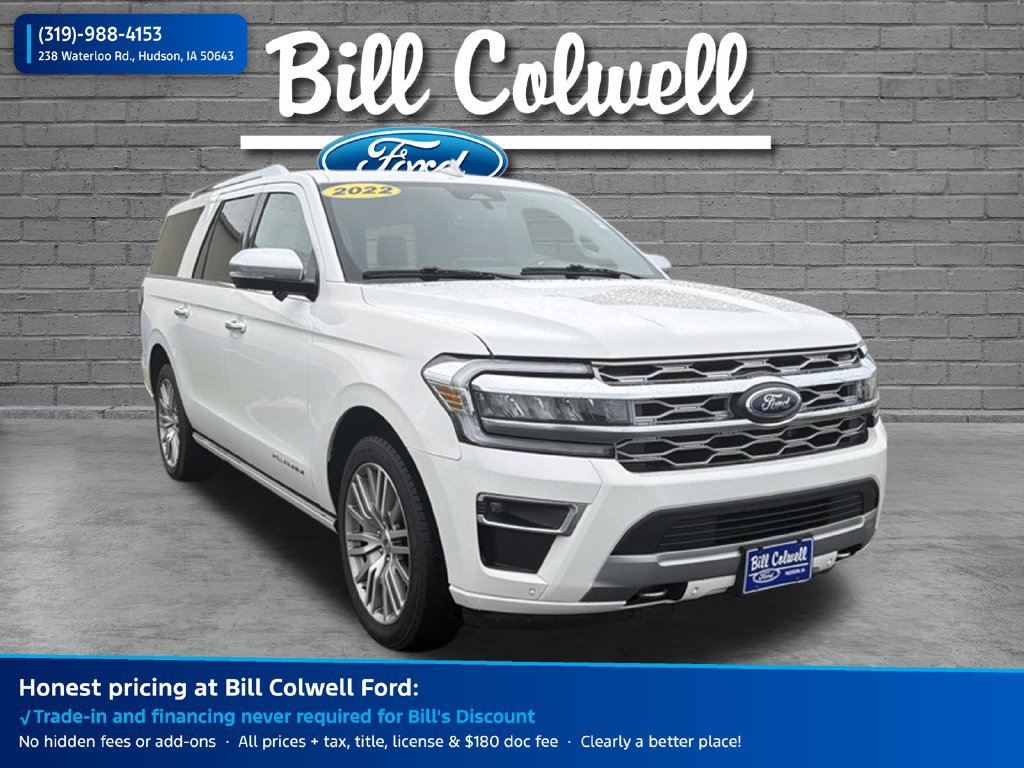 Certified 2022 Ford Expedition Max Platinum