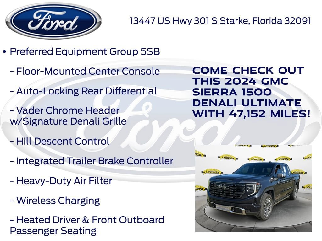 Used 2024 GMC Sierra 1500 Denali Ultimate AWD/4WD image 32