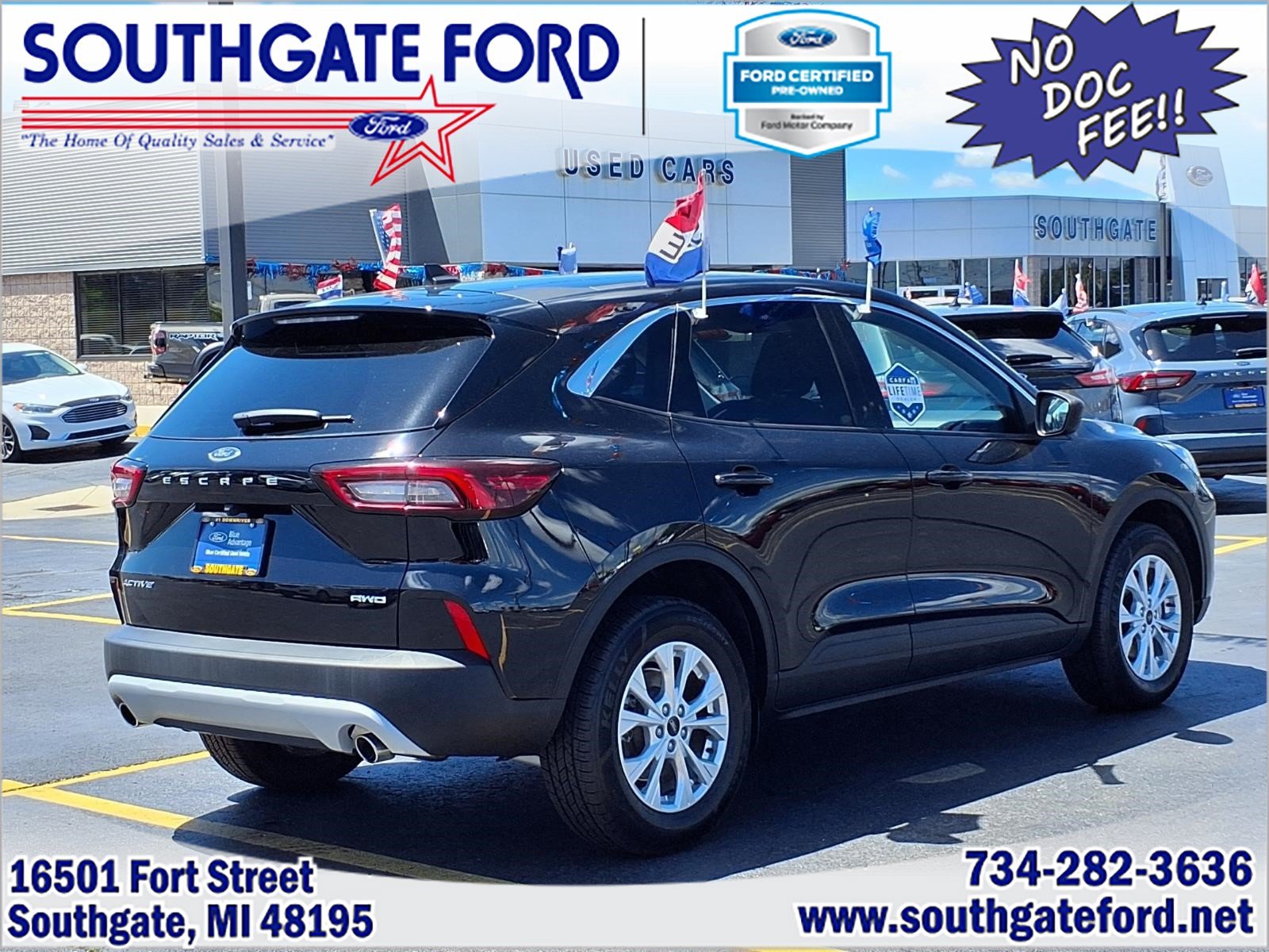 Certified 2023 Ford Escape Active AWD/4WD image 2