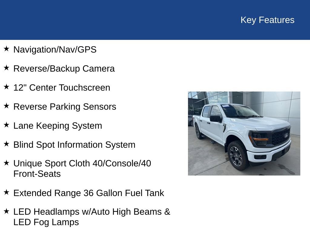 Certified 2024 Ford F150 STX AWD/4WD image 28