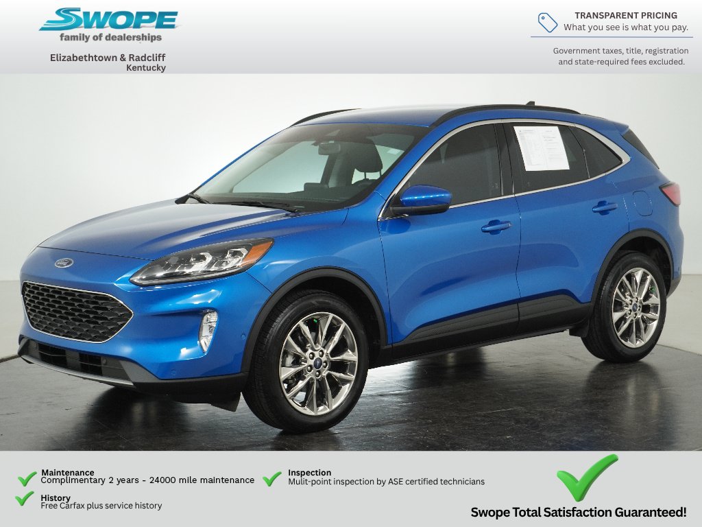 Certified 2021 Ford Escape Titanium AWD/4WD image 7