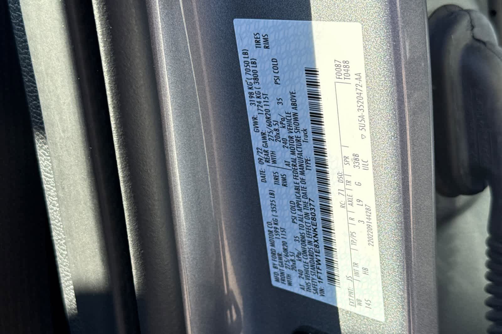 Certified 2022 Ford F150 Lariat AWD/4WD image 33