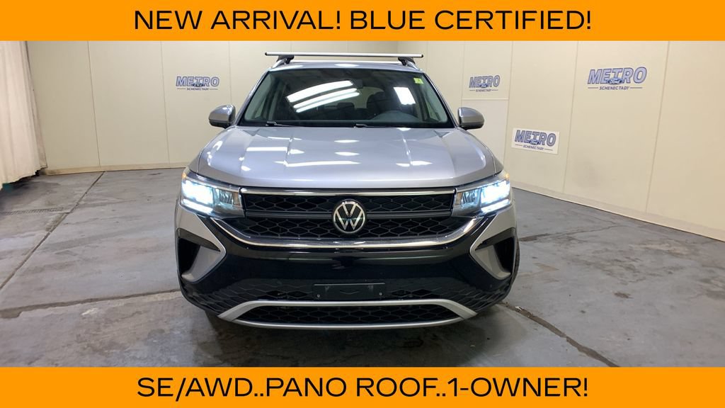 Used 2022 Volkswagen Taos SE w/ Panoramic Sunroof Package FWD image 47