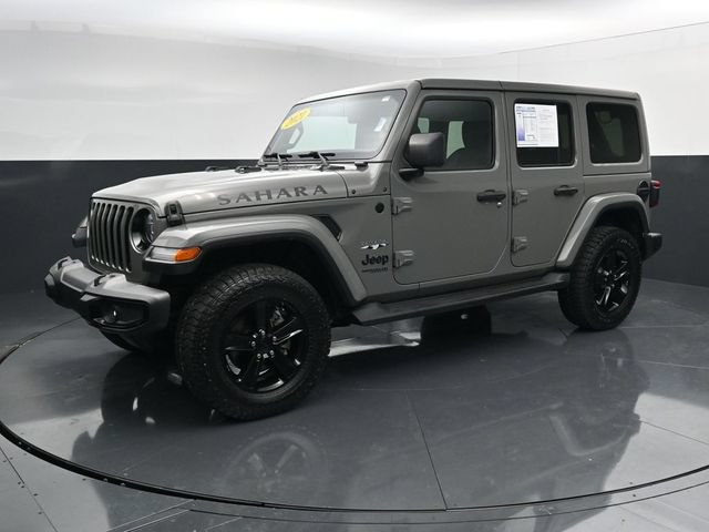 Used 2021 Jeep Wrangler Unlimited Sahara AWD/4WD video 4