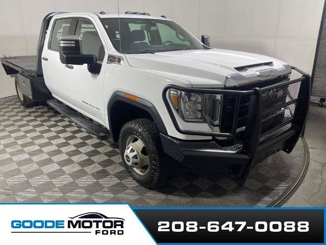 Used 2021 GMC Sierra 3500 4x4 Crew Cab w/ Fleet Convenience Package image 1