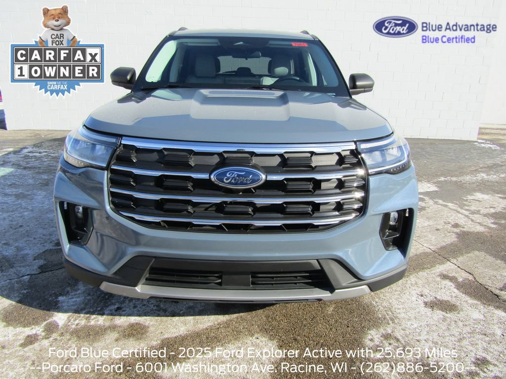 Certified 2025 Ford Explorer Active w/ Active Comfort Package AWD/4WD image 2