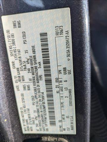 Certified 2021 Ford F150 Lariat image 17