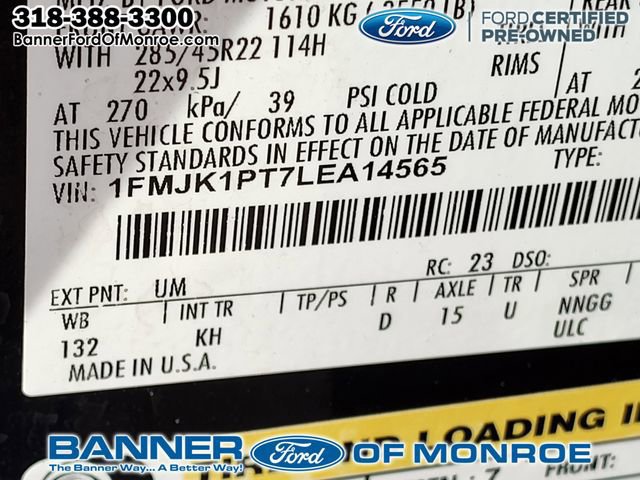 Certified 2020 Ford Expedition Max King Ranch image 16