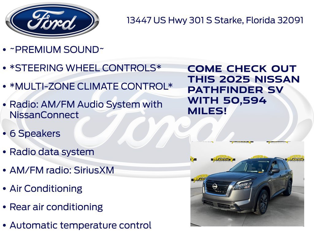 Used 2025 Nissan Pathfinder SV FWD image 17