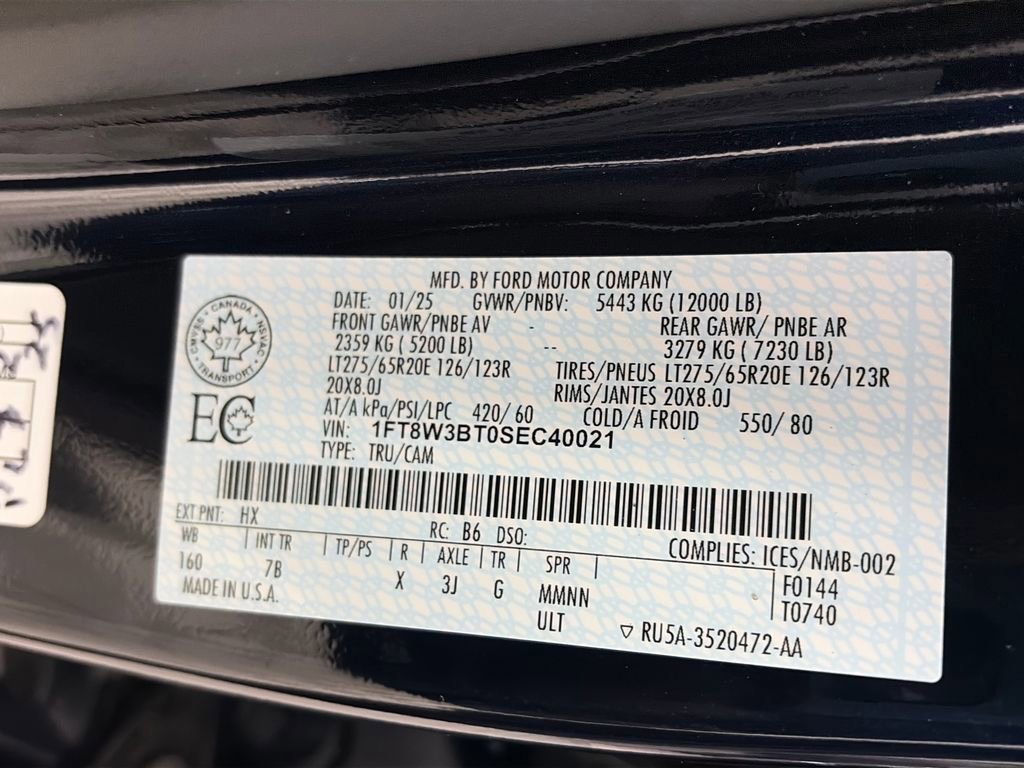 Certified 2025 Ford F350 Platinum AWD/4WD image 9