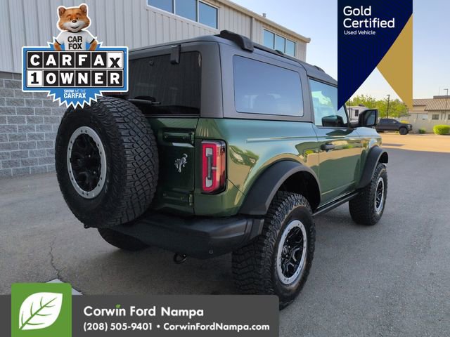 Certified 2023 Ford Bronco Badlands w/ Sasquatch Package AWD/4WD image 3