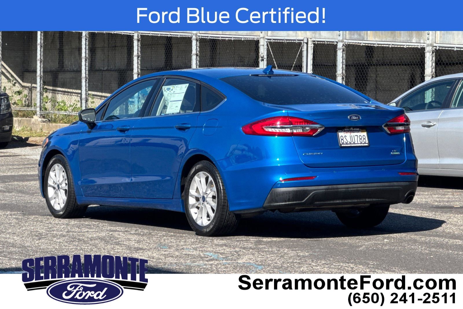 Certified 2020 Ford Fusion SE FWD image 7