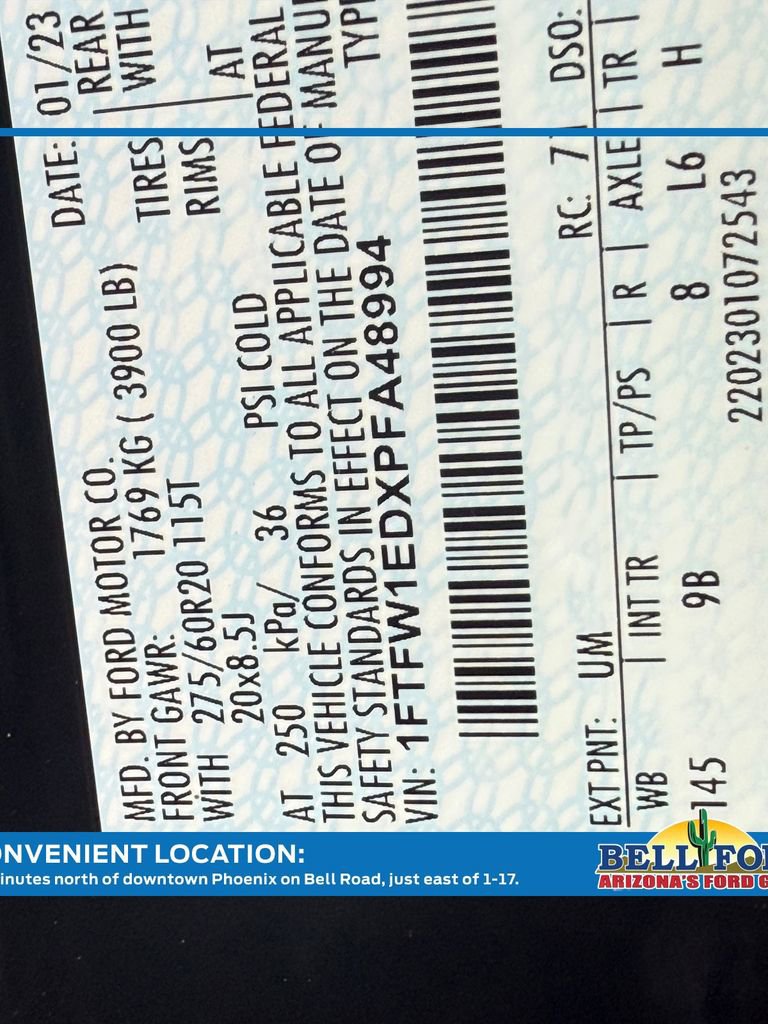 Certified 2023 Ford F150 Platinum w/ Equipment Group 701A High image 37