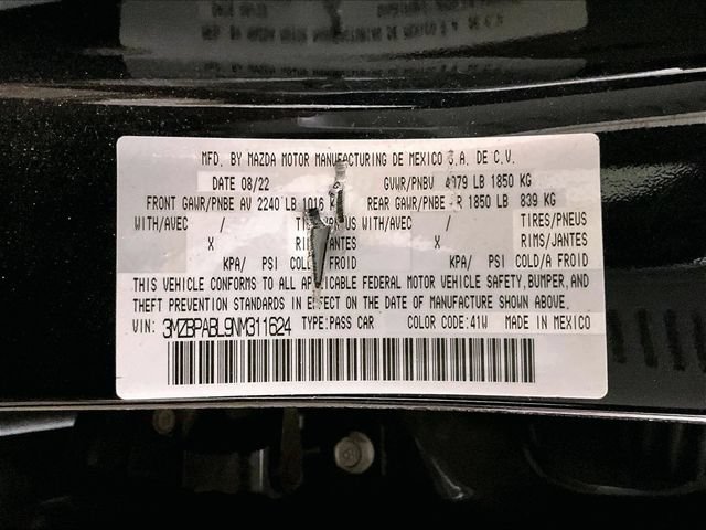 Used 2022 MAZDA MAZDA3 s FWD image 32