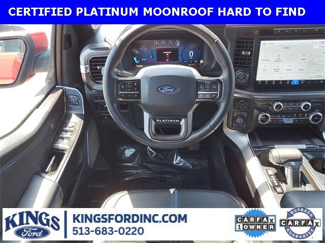 Certified 2024 Ford F150 Platinum w/ Equipment Group 702A High image 11