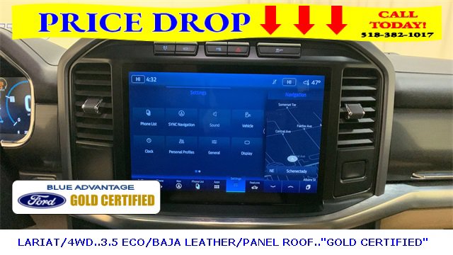 Certified 2023 Ford F150 Lariat w/ Equipment Group 502A High image 42