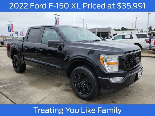 Certified 2022 Ford F150 XL w/ STX Black Appearance Package
