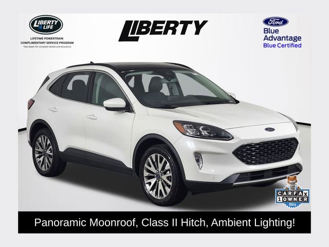 Certified 2022 Ford Escape Titanium w/ Class II Trailer Tow Package