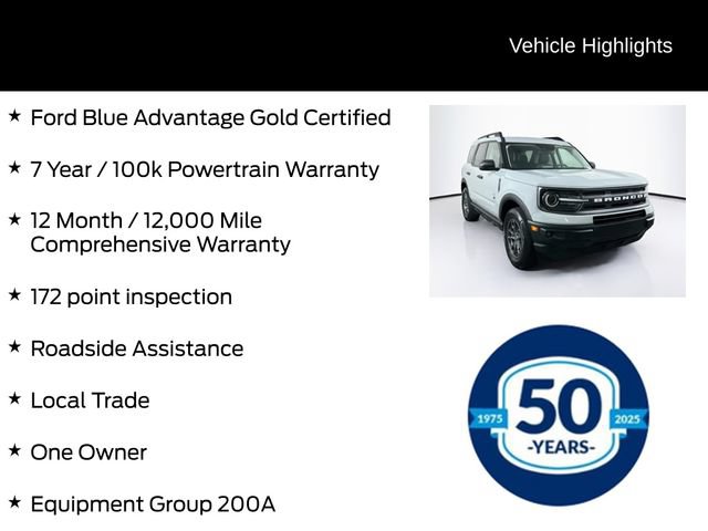 Certified 2023 Ford Bronco Sport Big Bend w/ Convenience Package AWD/4WD image 6