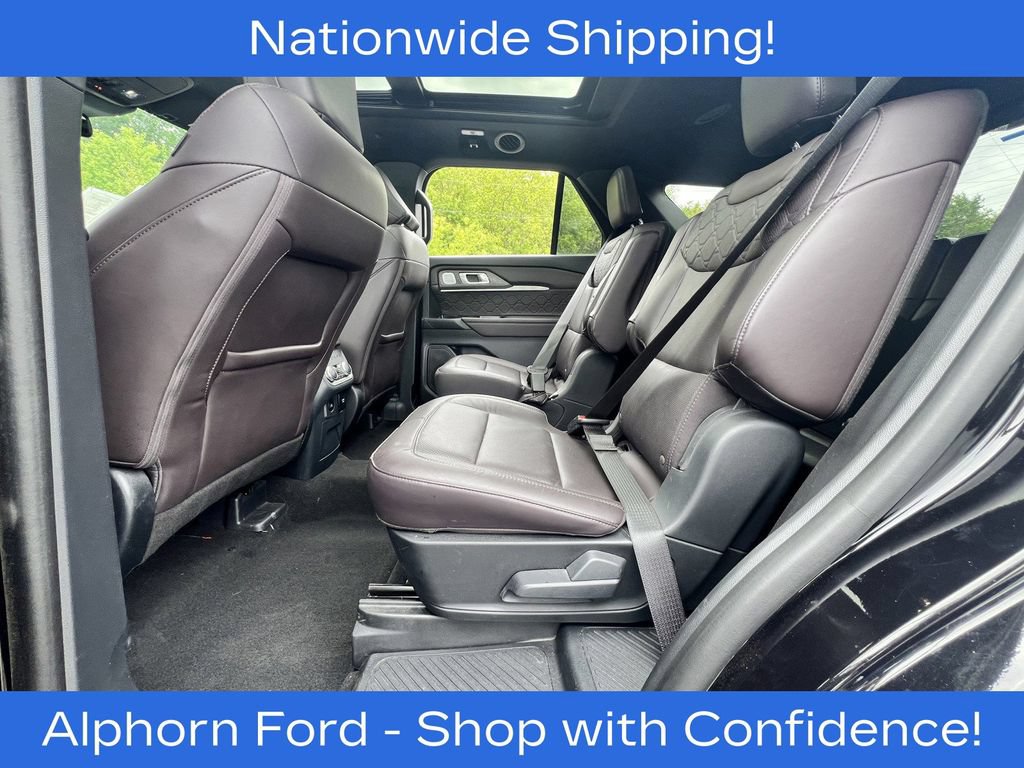 Certified 2025 Ford Explorer Platinum w/ LUX Leather Package AWD/4WD image 37