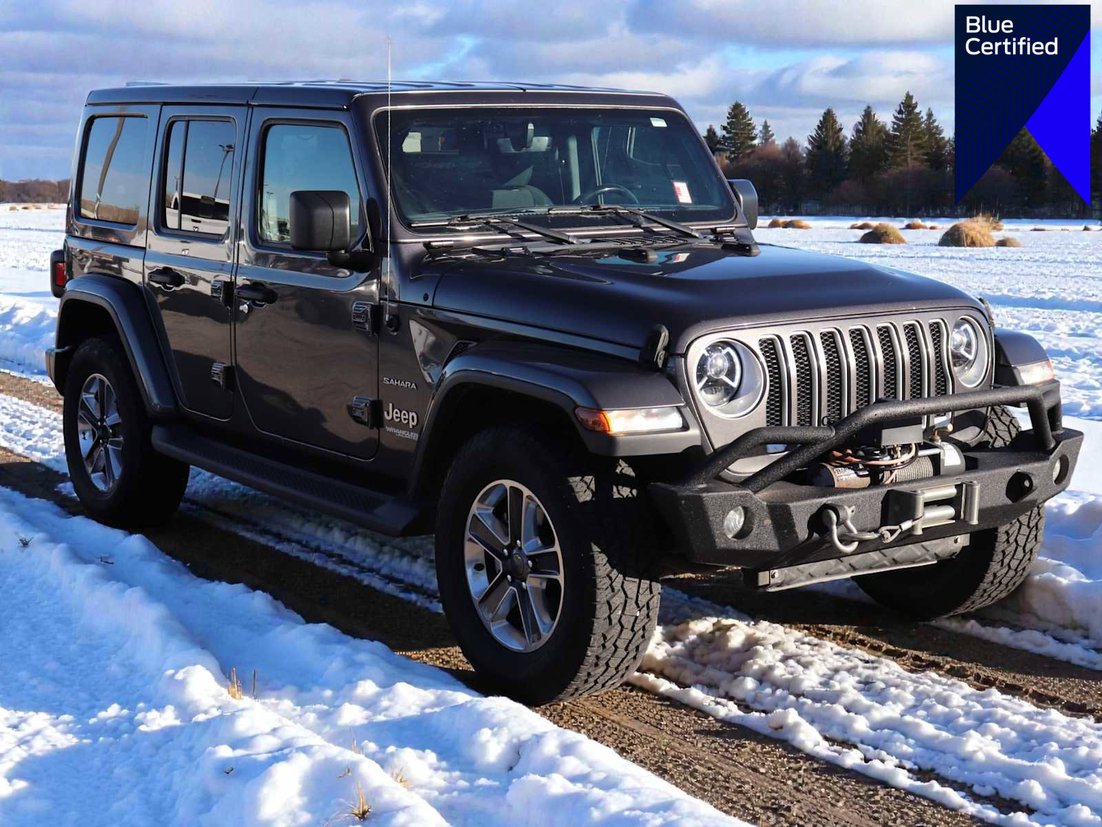 Used 2020 Jeep Wrangler Unlimited Sahara w/ Uconnect 4C Nav & Sound Group