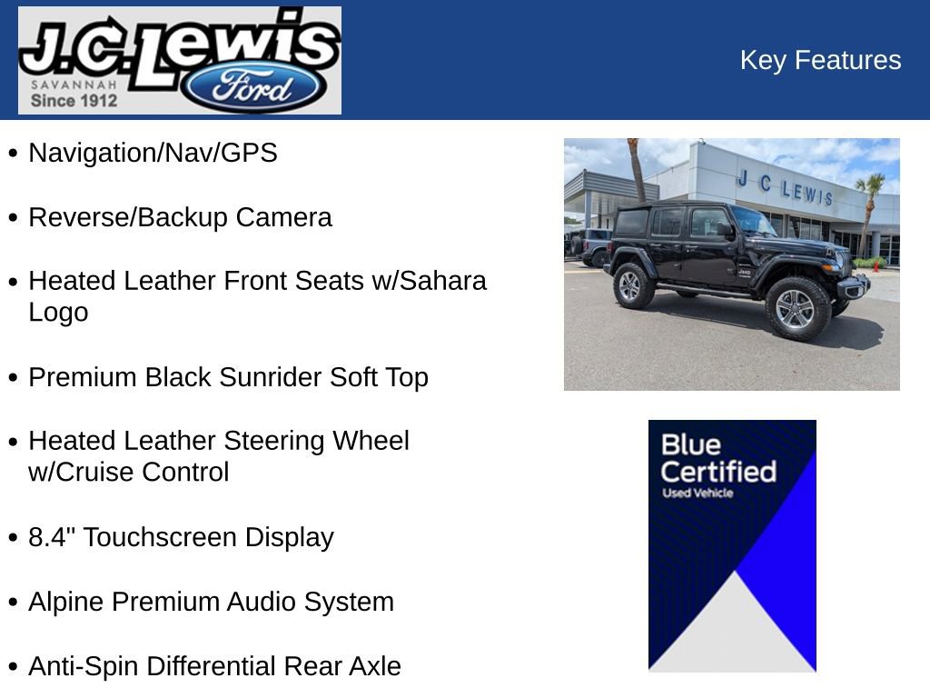 Used 2018 Jeep Wrangler Unlimited Sahara AWD/4WD image 31