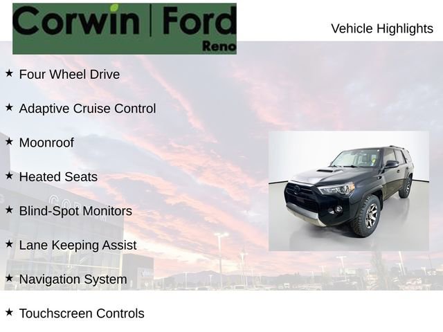 Used 2023 Toyota 4Runner TRD Off-Road Premium w/ Moonroof Package AWD/4WD image 2