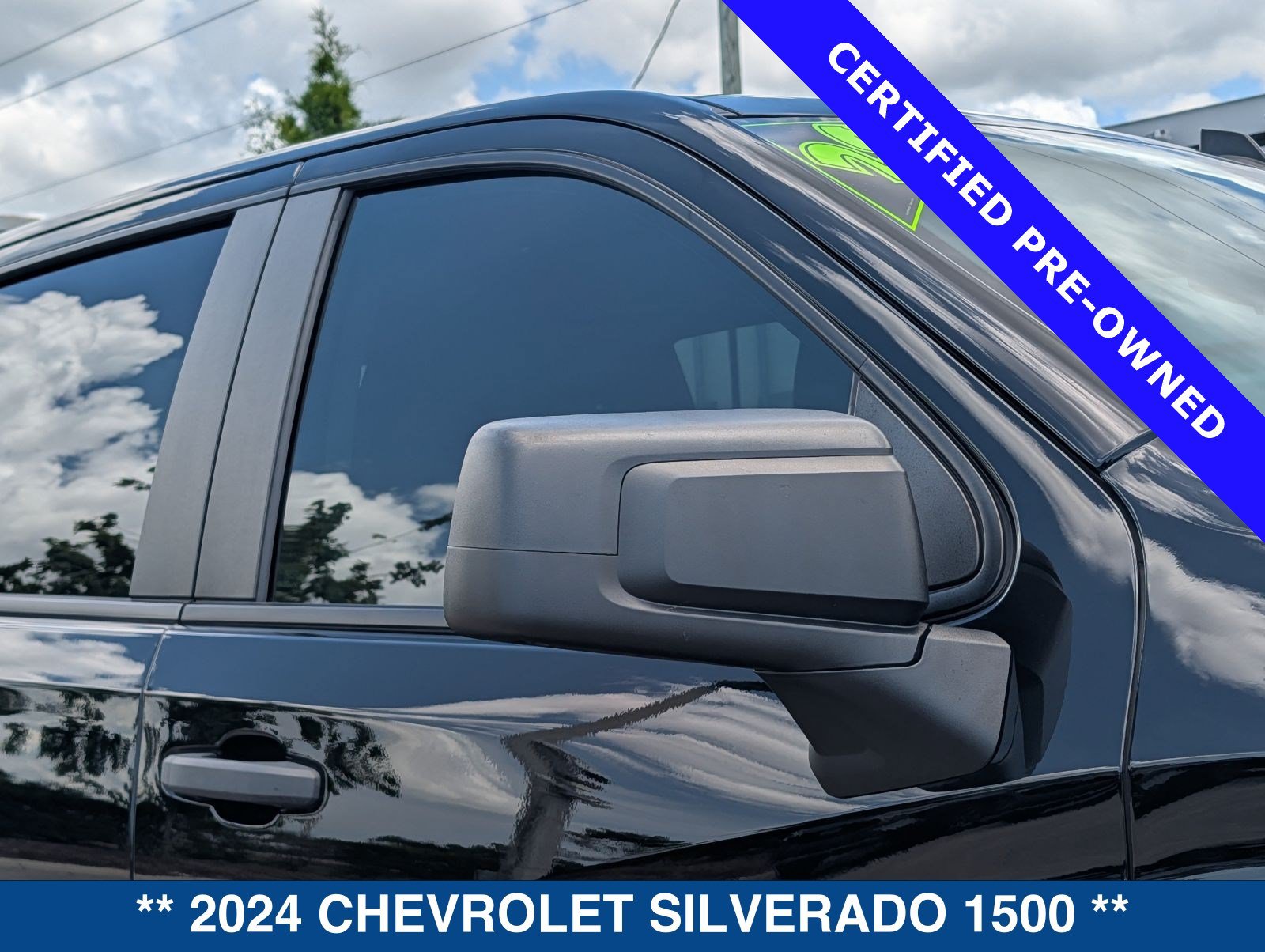 Used 2024 Chevrolet Silverado 1500 Custom w/ Turbomax Blackout Package AWD/4WD image 11