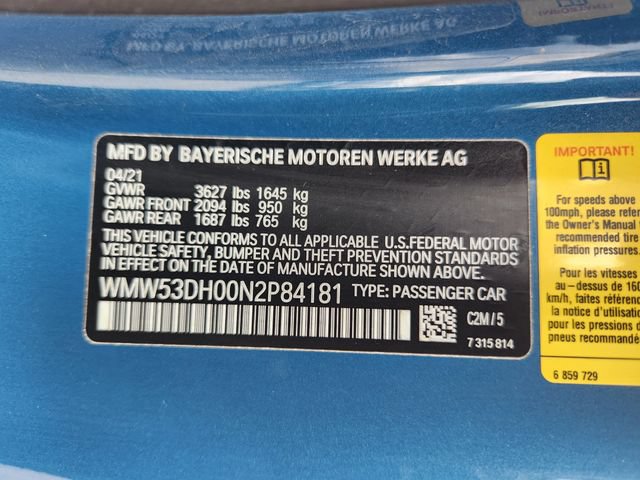 Used 2022 MINI Cooper S w/ Driver Assistance Package FWD image 24