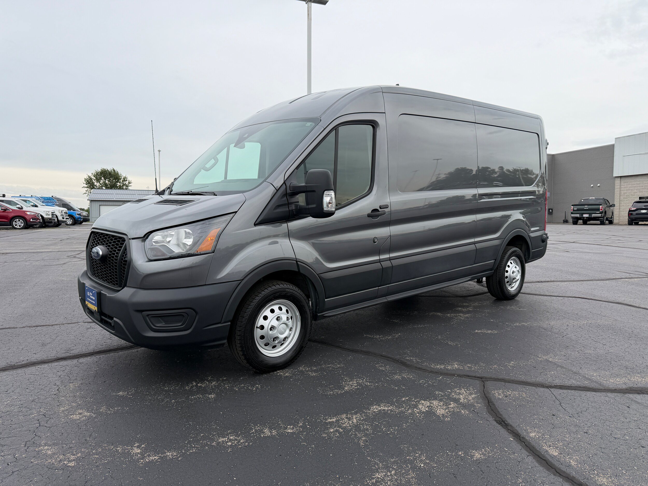 Certified 2023 Ford Transit 250 Medium Roof AWD w/ Interior Upgrade Package image 2