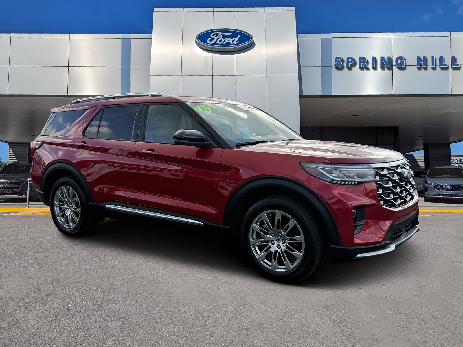 Certified 2025 Ford Explorer Platinum
