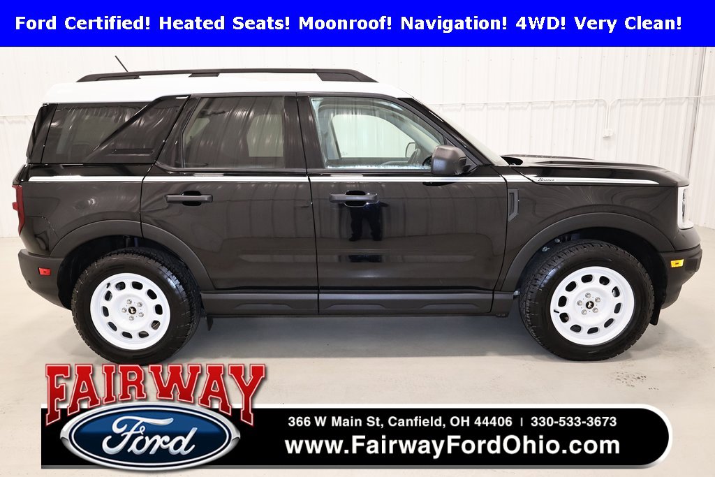 Certified 2023 Ford Bronco Sport Heritage w/ Heritage Convenience Package